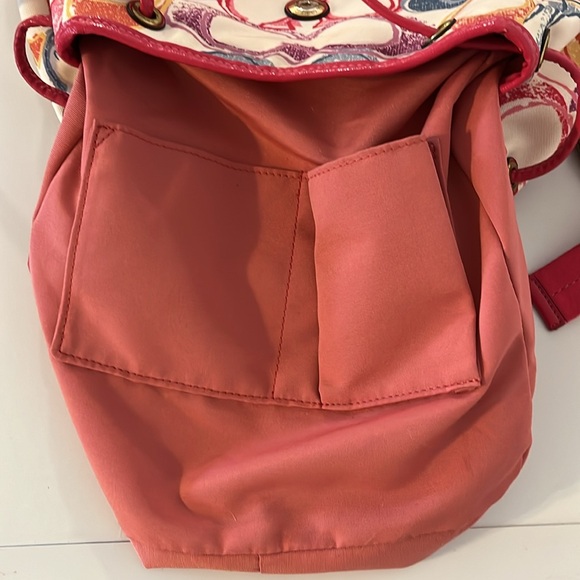 COACH POPPY BACKPACK BAG F 21962 - Picture 12 of 13